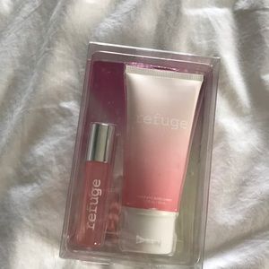 refuge perfume rollerball and cream